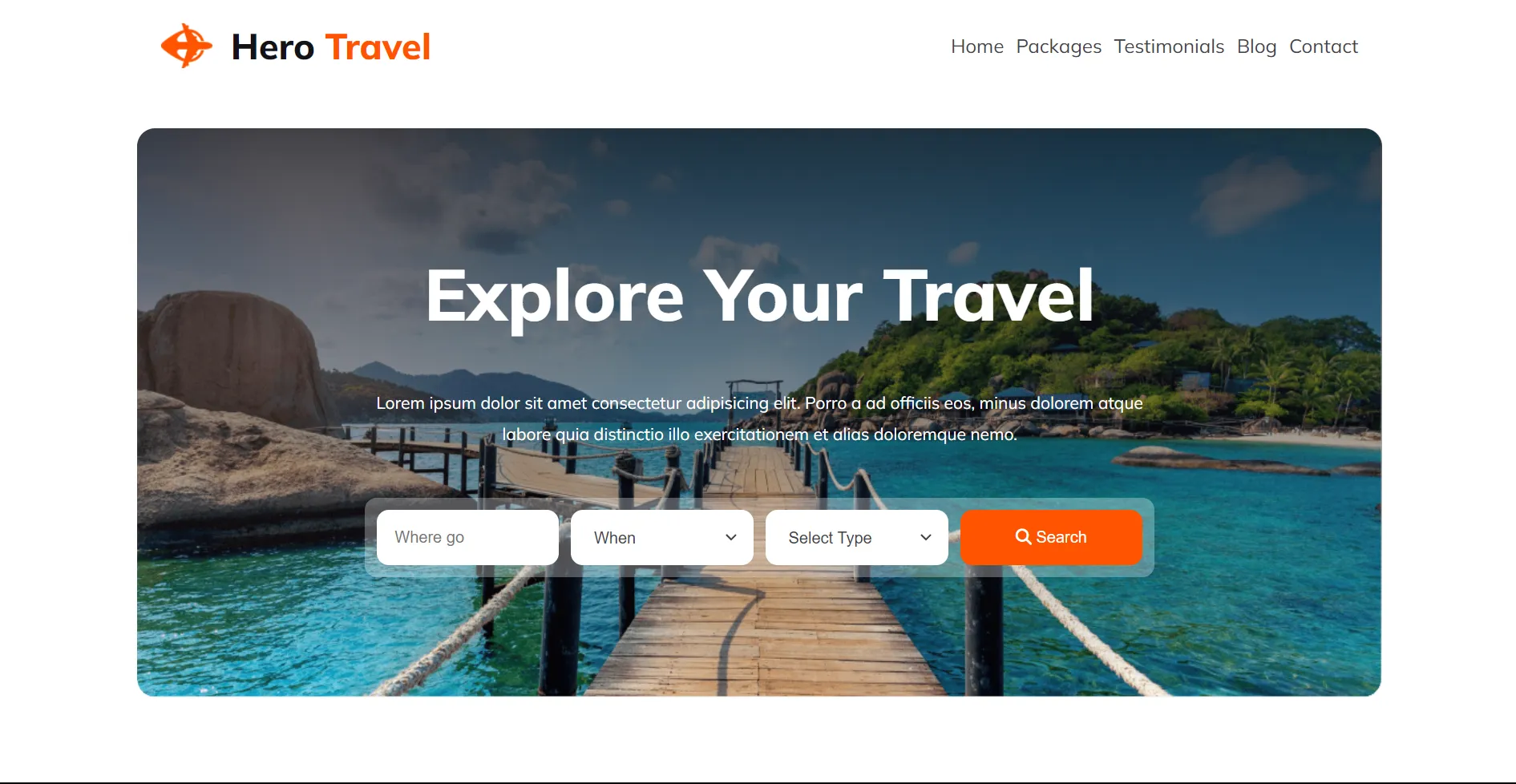 Travel Agency Site